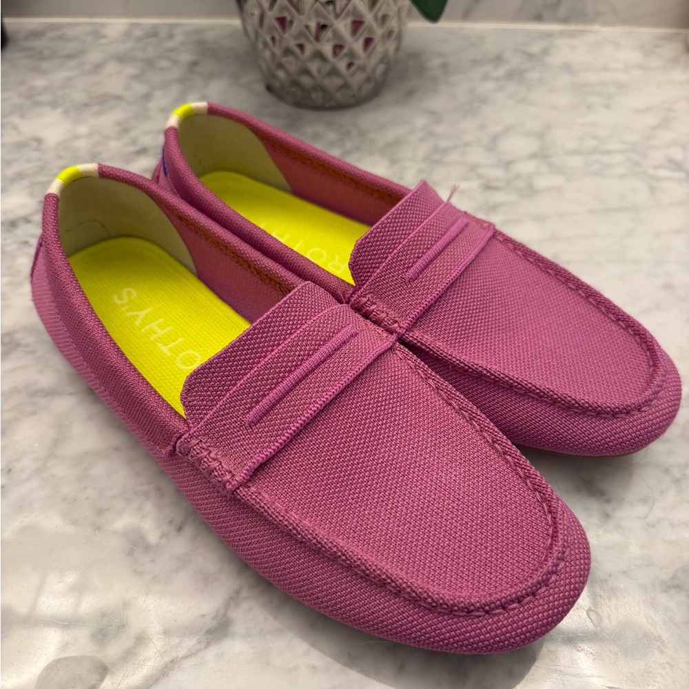 Rothy’s The Driving Loafer Lavender  Size 8.5
